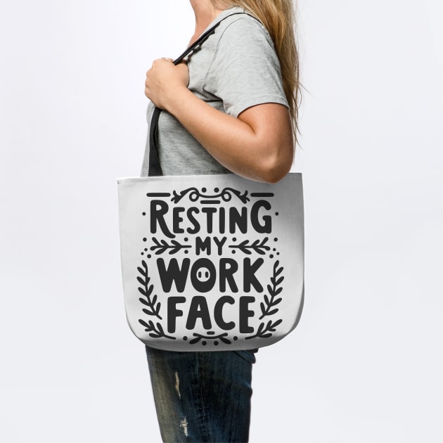 Resting My Work Face by Frank Ring