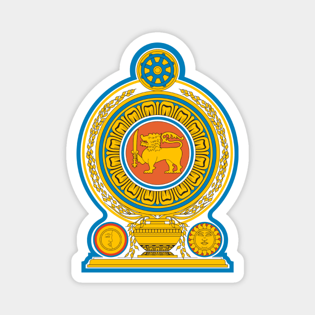 Emblem of Sri Lanka Magnet by Wickedcartoons