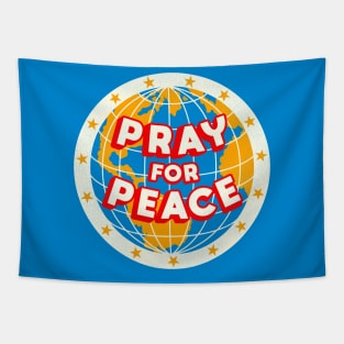 Pray For Peace Tapestry