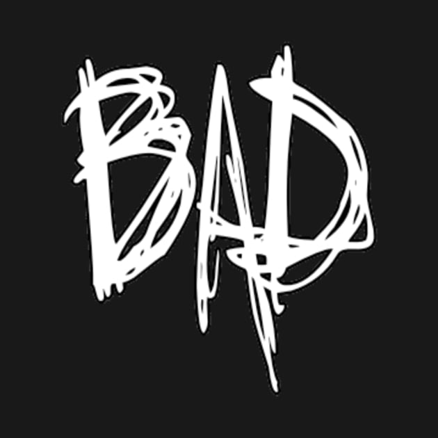 Bad Text Typographic Art Man's & Woman's by Salam Hadi