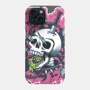 Skull with Eyes Phone Case