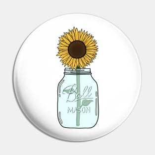 Sunflower Pin