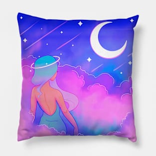 Angel in the Clouds Pillow