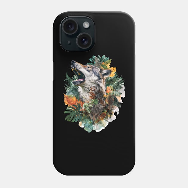 Wolf Solitude Seekers Phone Case by Zombie Girlshop