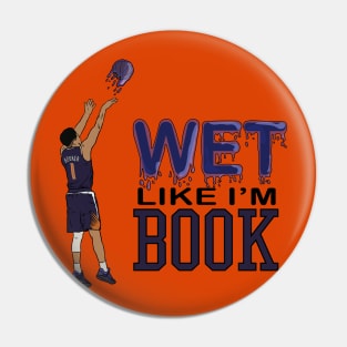 Wet Like I'm Book Pin