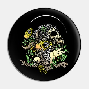 Indian Skull Pin