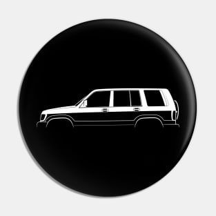 Isuzu Trooper (1991) Silhouette Pin