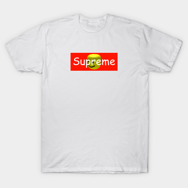 Supreme X Roblox Meme T Shirt Teepublic - roblox oof roblox kids t shirt teepublic