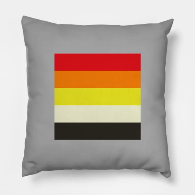 TR-808 STRIPES #5 Pillow by RickTurner