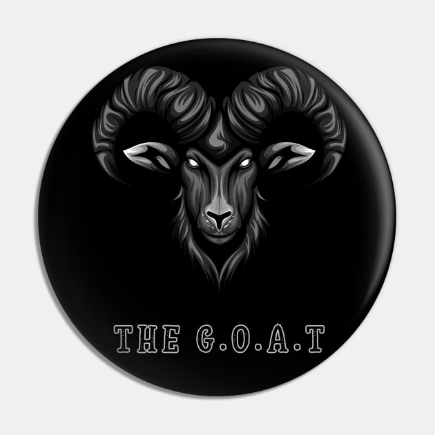 The G.O.A.T Pin by TrendsCollection