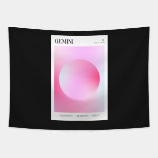 Gemini Zodiac Aura Tapestry