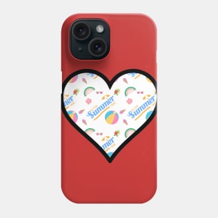 Heart filled with summer Phone Case