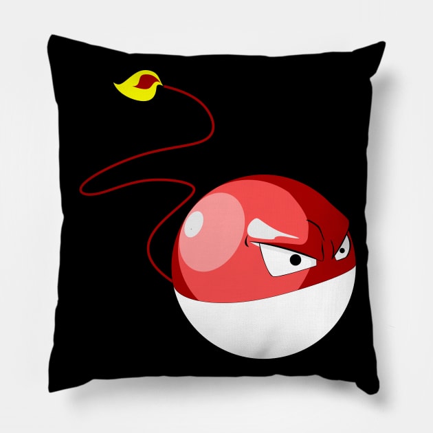 bomb or boom Pillow by jorge_lebeau