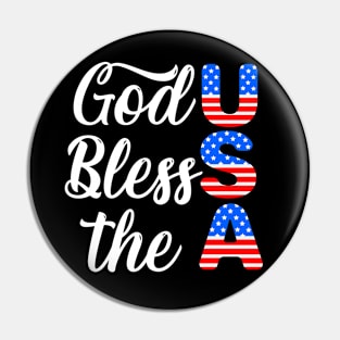 god bless the usa Pin