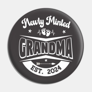 Newly Minted Grandma- Est. 2024 Pin