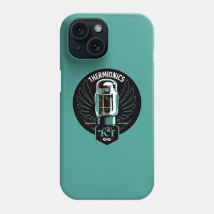 Winged KT66 vacuum tube for audio lovers Phone Case