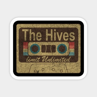the hives cassette retro vintage Magnet