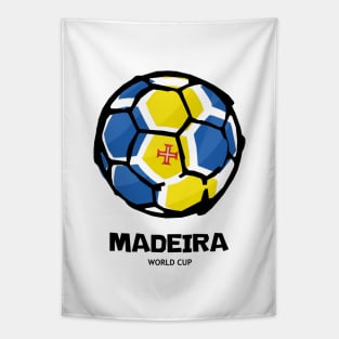 Madeira Football Country Flag Tapestry