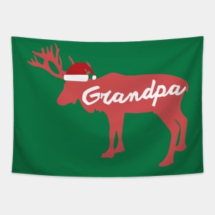 Grandfather, Grandad, Grandpa Reindeer Family Group Christmas Eve Matching Tapestry