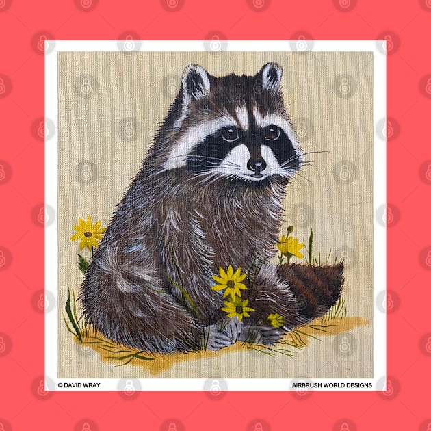 Racoon by Airbrush World