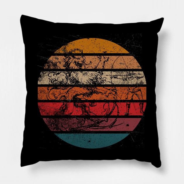 Battle between Good and Evil Pillow by Mind Your Tee