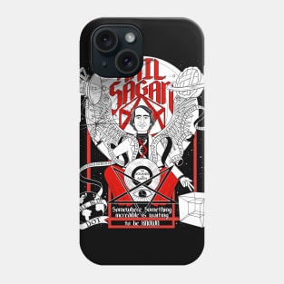 Hail Sagan, Hail Satan! Greatest Science popularizer Phone Case