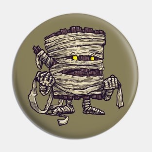 The Mummy Log Pin