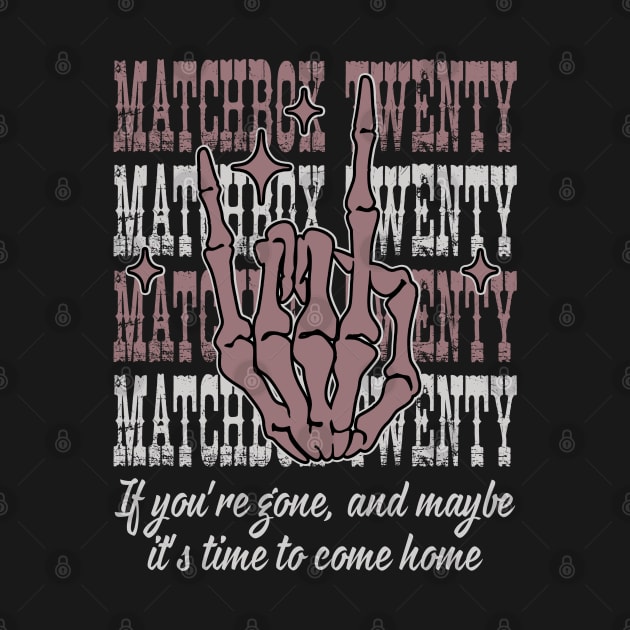 If You're Gone, And Maybe It's Time To Come Home Quotes Music Skeleton Hand by Monster Gaming