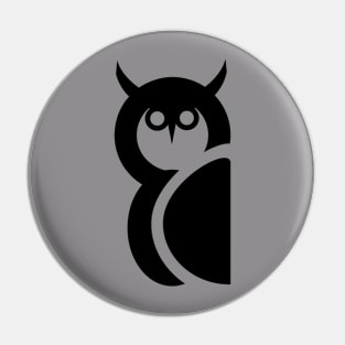 Owl Mascot Pin