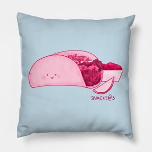 Tacos in PINK Pillow