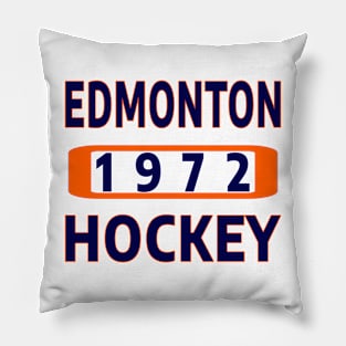 Edmonton Hockey 1972 Classic Pillow