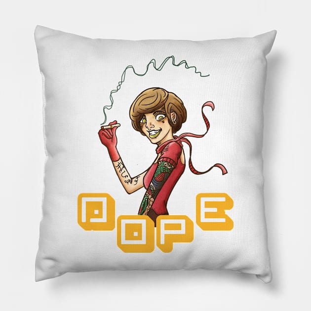 Dope Girl Pillow by E08377