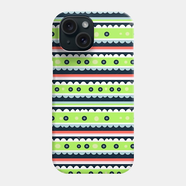 Discrete Agender pattern | LGBTQ+ Phone Case by QueerPatterns