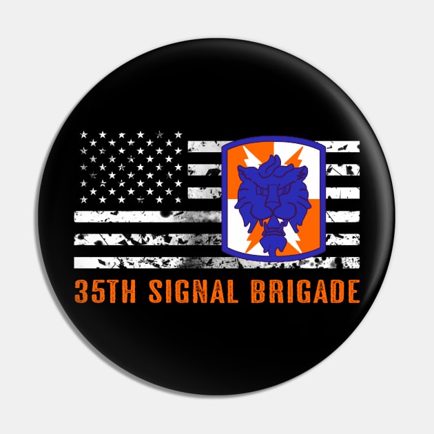 35th Signal Brigade Pin by Jared S Davies