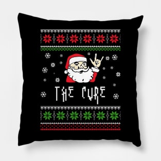 the cure santa metal Pillow