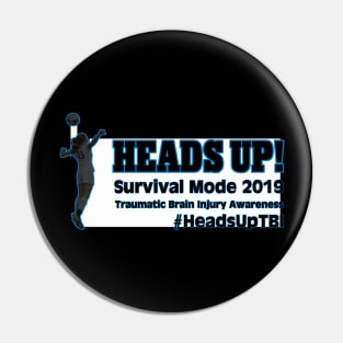 Heads Up 2019 Sticker Pin