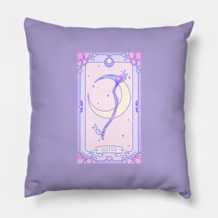 Justice - Pastel Tarot Deck Pillow