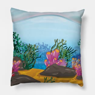 Coral Ocean Pillow