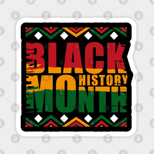 Black History Month Magnet by For the culture tees