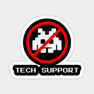 Tech Support – Retro IT Humor Design Magnet