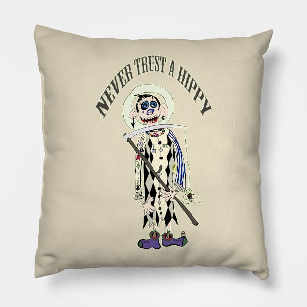 clown Pillow by ElArrogante