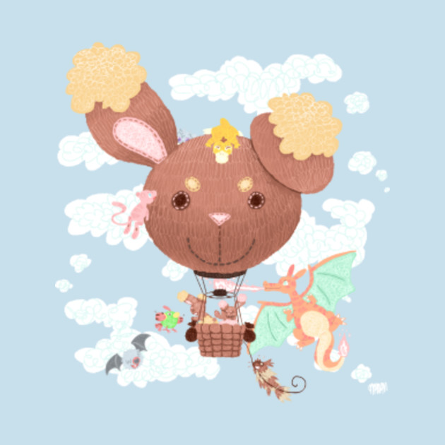 Pokemon Balloon - Mew - T-Shirt | TeePublic