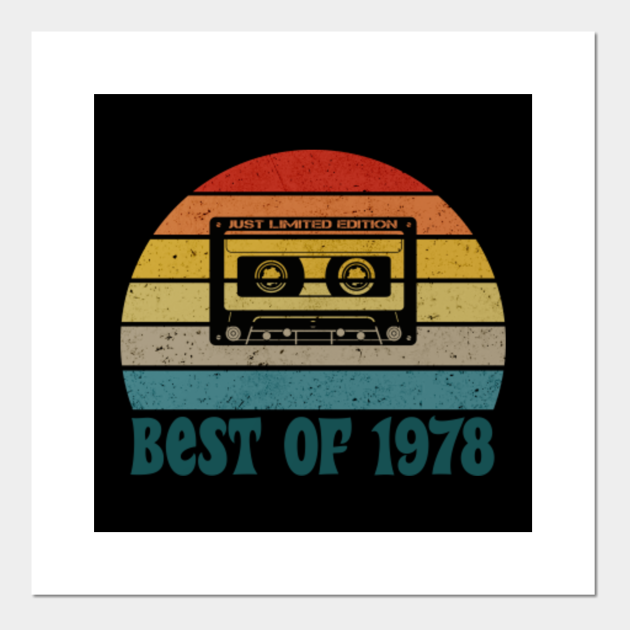 Birthday 1978 - Birthday - Posters and Art Prints | TeePublic