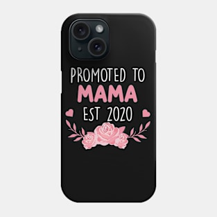 Promoted To Mama Est 2020 Phone Case