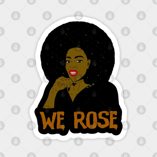 We Rose Magnet by BadDesignCo