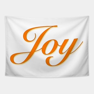 Joy Power Word Tapestry