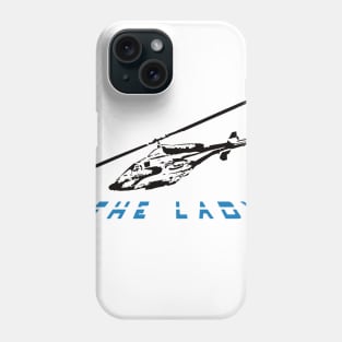 the lady/airwolf Phone Case