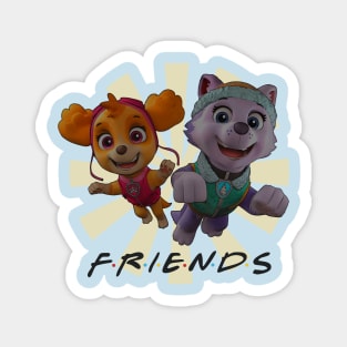 paw friends Magnet