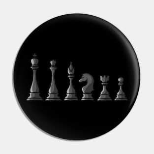 Chess Pieces Pin