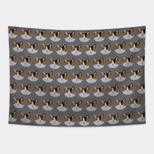 Cute Calico Cat Tapestry